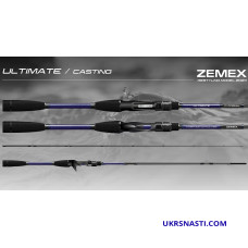 Удилище кастинговое Zemex 24 Ultimate Casting C-702MH длина 2,13м тест 10-40гр